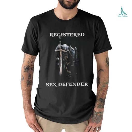 Registered sex defender shirt