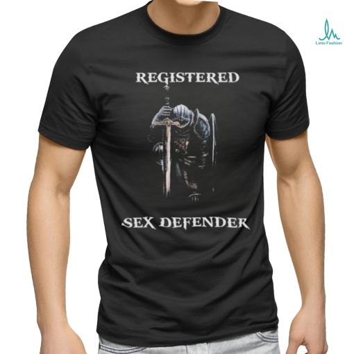 Registered sex defender shirt