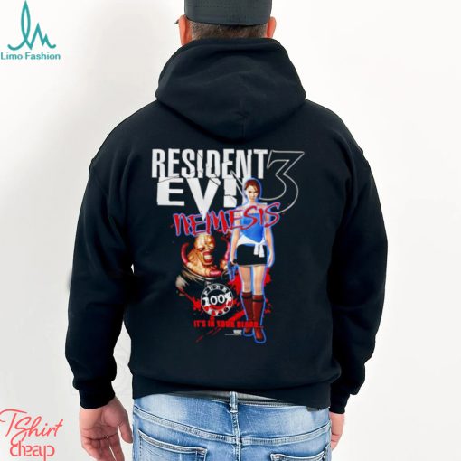 Resident Evil 3 Nemesis it’s in your blood game shirt