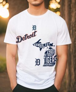 Retro MLB Detroit Tigers shirt