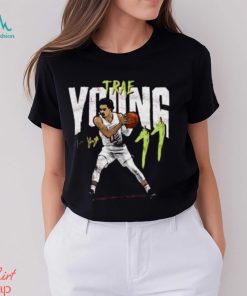 Retro NBA Basketball Team Atlanta Hawks Trae Young T Shirt