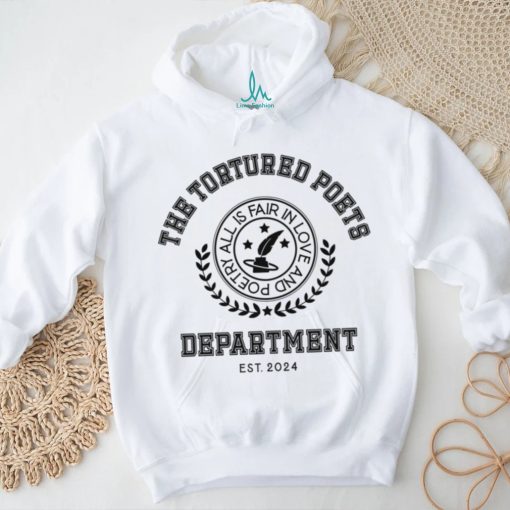 Retro Tortured Poets Department Album Est 2024 shirt