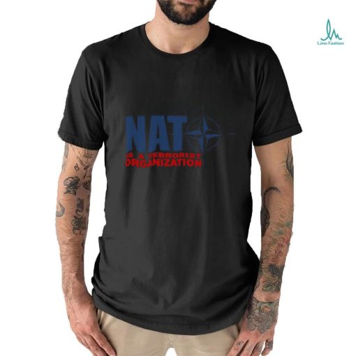 Revolutionary Blackout Network Nato Is A Terrorist Organization Shirt Unisex T Shirt