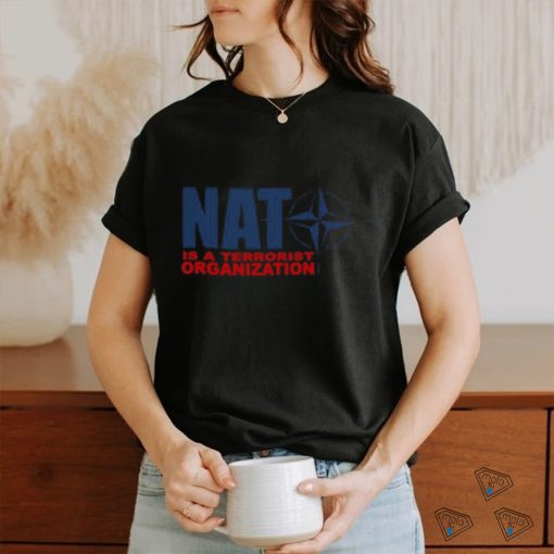 Revolutionary Blackout Network Nato Is A Terrorist Organization Shirt Unisex T Shirt