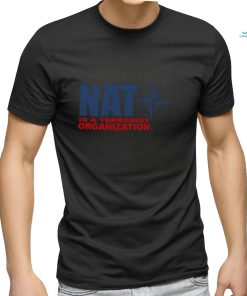Revolutionary Blackout Network Nato Is A Terrorist Organization Shirt Unisex T Shirt