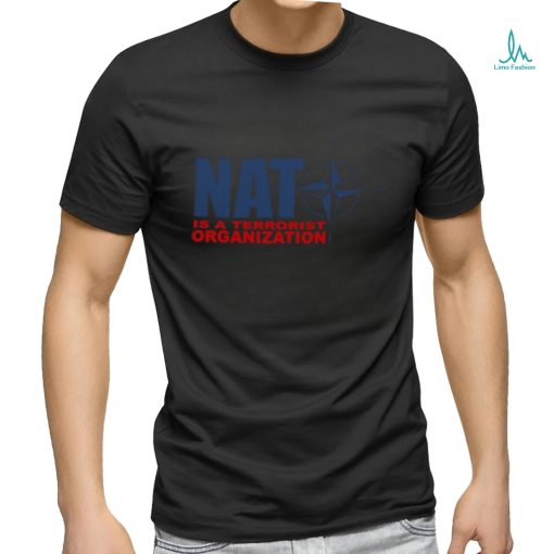 Revolutionary Blackout Network Nato Is A Terrorist Organization Shirt Unisex T Shirt