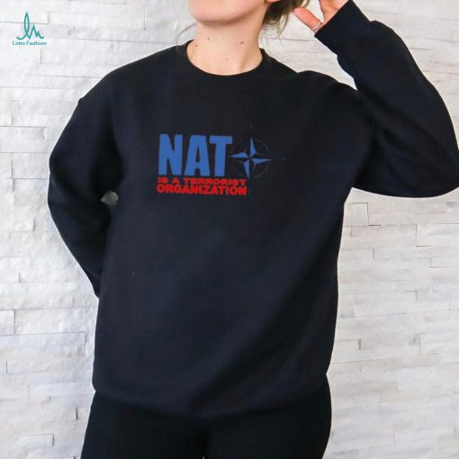 Revolutionary Blackout Network Nato Is A Terrorist Organization Shirt