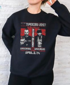 Ring of Honor ROH Supercard of Honor 2024 Matchup Eddie Kingston vs Mark Briscoe T Shirt