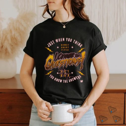 Roddy Piper I Change The Question shirt