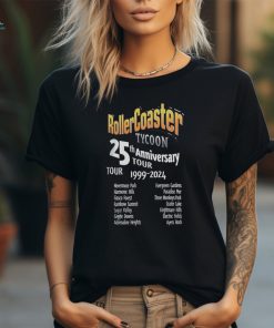 Rollercoaster Tycoon Rct 25Th Anniversary Tour T Shirt