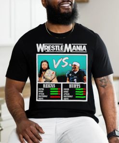 Roman Reigns vs Hurts WrestleMania 40 shirt