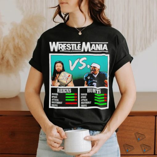 Roman Reigns vs Hurts WrestleMania 40 shirt