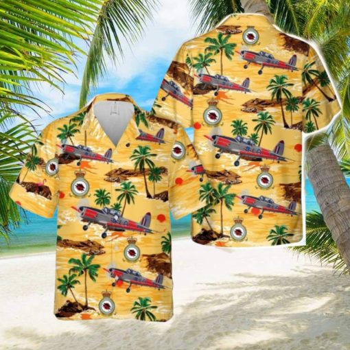 Royal Air Force Battle of Britain Memorial Flight Chipmunk WG486 Hawaiian Shirt Summer Holiday Gift