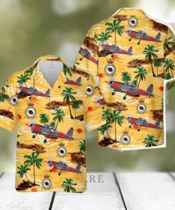 Royal Air Force Battle of Britain Memorial Flight Chipmunk WG486 Hawaiian Shirt Summer Holiday Gift