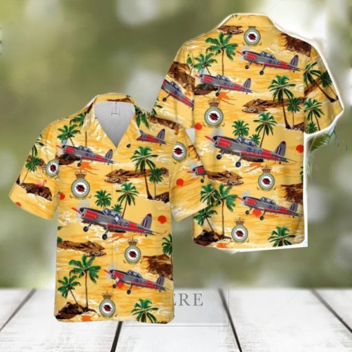 Royal Air Force Battle of Britain Memorial Flight Chipmunk WG486 Hawaiian Shirt Summer Holiday Gift