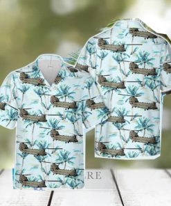 Royal Air Force Boeing Chinook HC2 (352) 3D Printed Aloha Hawaiian Shirt