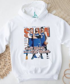 SLAM 249 New York Knicks Can’t Knock The Hustle Donte DiVincenzo Jalen Brunson And Josh Hart Shirt