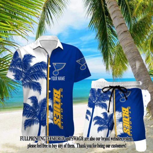 ST. LOUIS BLUES NHL Casual Hawaiian Shirt