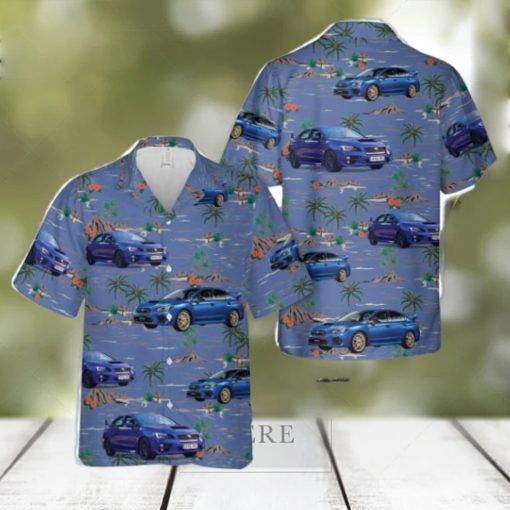 SUBARU Wrx Sti JDM Hawaiian Shirt Summer Holiday Gift