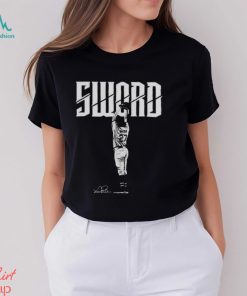 SWORD TREVOR BAUER LA DODGERS SIGNATURE SHIRT