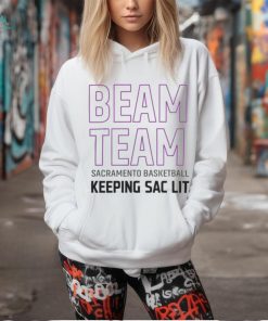 Sacramento Kings Basketball Beam Team Light The Beam T Shirt