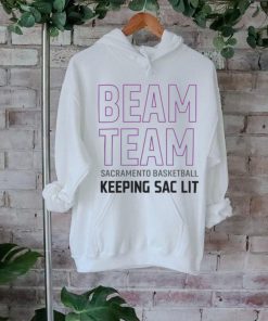 Sacramento Kings Basketball Beam Team Light The Beam T Shirt