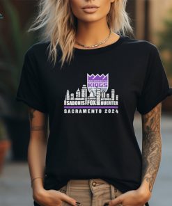 Sacramento Kings Basketball Team 2024 City Horizon T Shirt