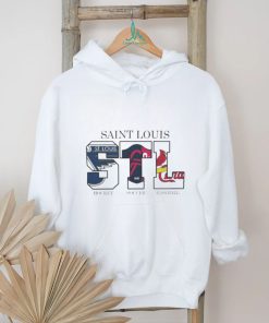 Saint Louis sports teams hockey soccer and baseball 2024 shirt