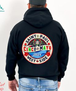 Saint Paul West Side Cinco de Mayo 2024 logo shirt