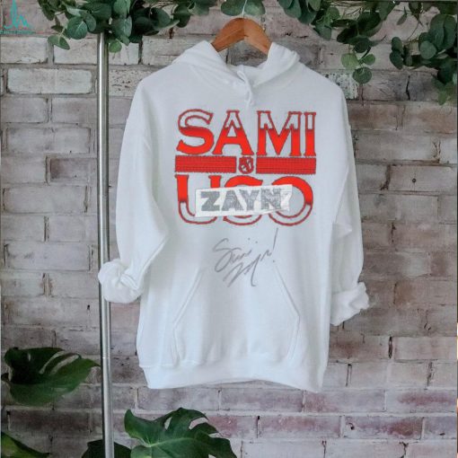 Sami Zayn WWE Autographed Honorary Uce Shirt
