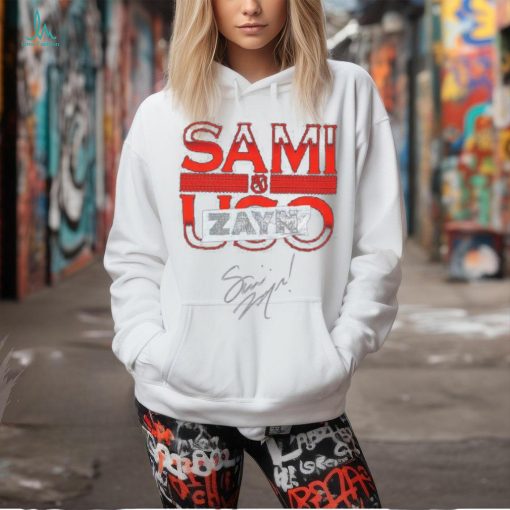 Sami Zayn WWE Autographed Honorary Uce Shirt