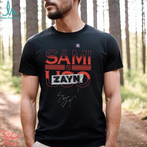 Sami Zayn WWE Autographed Honorary Uce T Shirt