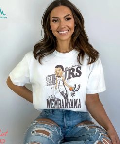 San Antonio Spurs Victor Wembanyama Caricature T Shirt