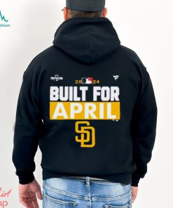 San Diego Padres 2024 MLB Postseason Built for April shirt