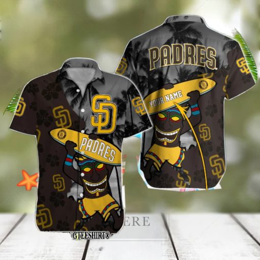 San Diego Padres MLB Classic Full Print Hawaiian Shirt