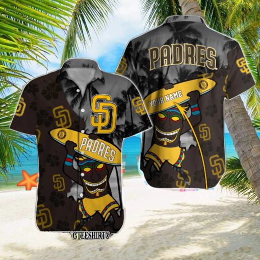 San Diego Padres MLB Classic Full Print Hawaiian Shirt