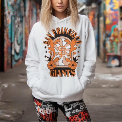 San Francisco Giants New Era White Ringer Official White Hoodie shirt