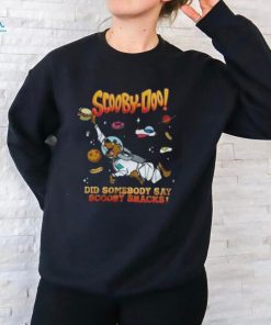 Scooby Doo Did Somebody Say Scooby Snacks shirt