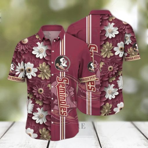 Scorching Florida State Seminoles Aloha Shirt, Hawaiian Style NCAA