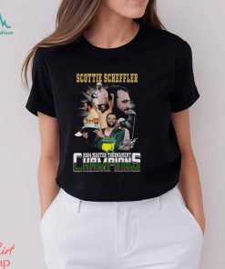 Scottie Scheffler 2024 Master Tournament Champions T Shirt