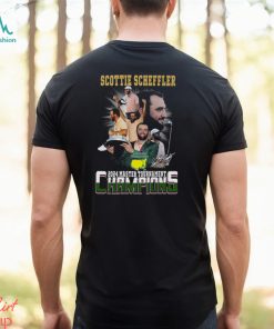 Scottie Scheffler 2024 Master Tournament Champions T Shirt