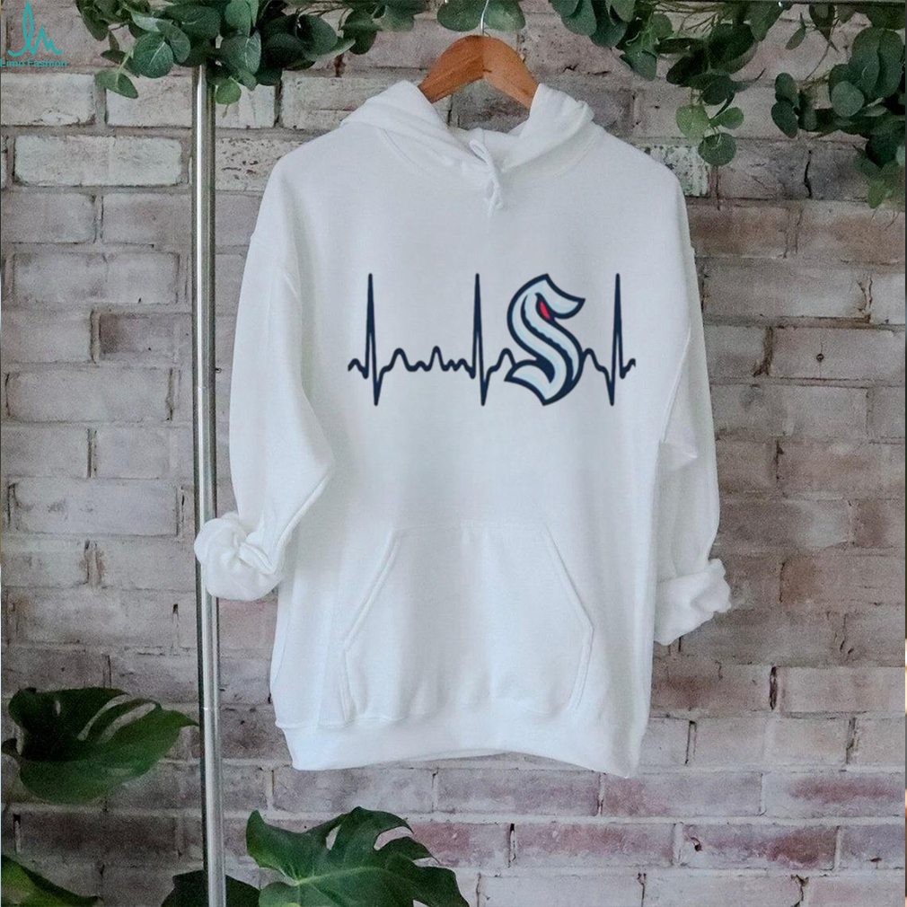 Seattle Kraken Heartbeat T Shirt, Heartbeat Hockey 2024 Shirt Seattle Kraken Heartbeat T Shirt, Heartbeat Hockey 2024 Shirt
