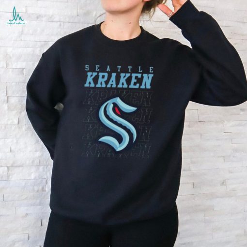 Seattle Kraken Primary Down The Line Tee Shirt