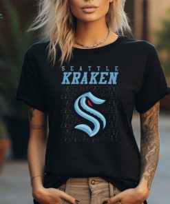 Seattle Kraken Primary Down The Line Tee Shirt