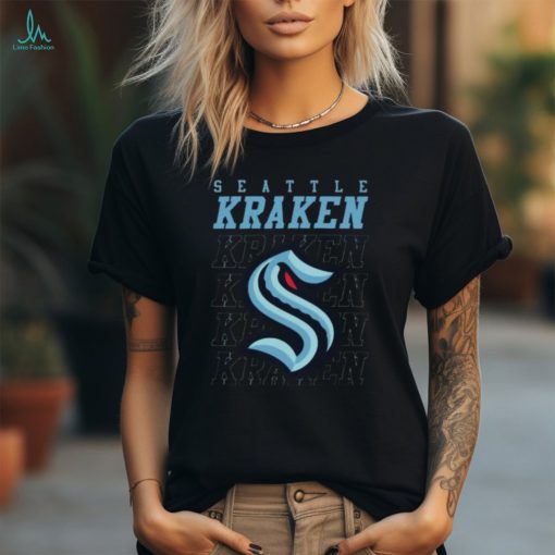 Seattle Kraken Primary Down The Line Tee Shirt