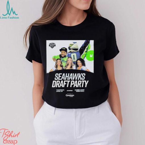 Seattle Seahawks 2024 Draft Party Shirt