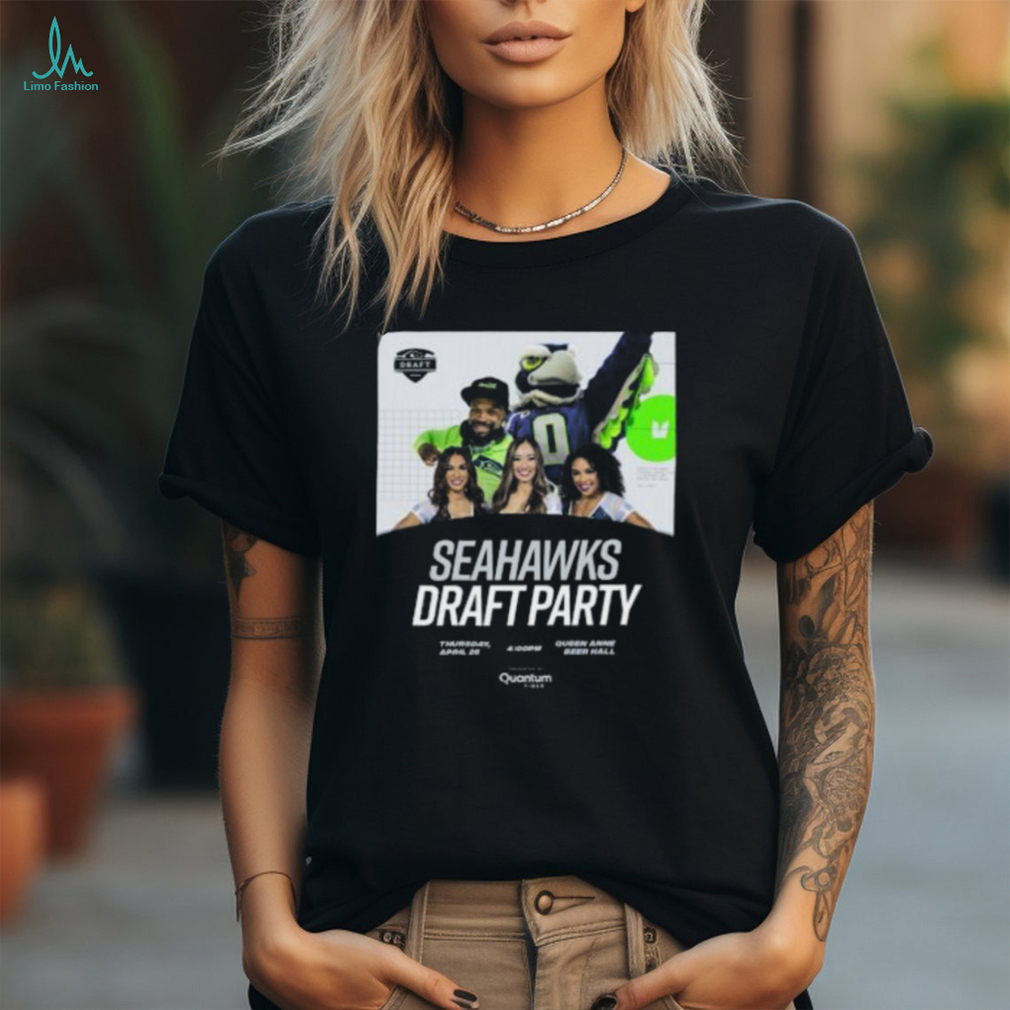Seattle Seahawks 2024 Draft Party T Shirt Seattle Seahawks 2024 Draft Party T Shirt
