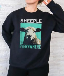 Sheeple Funny Conspiracy Denier Shirt