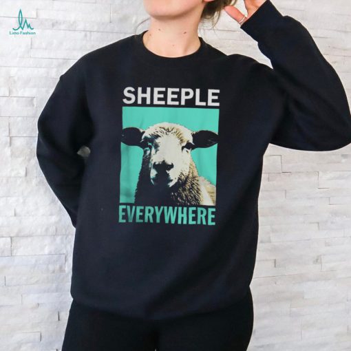 Sheeple Funny Conspiracy Denier Shirt