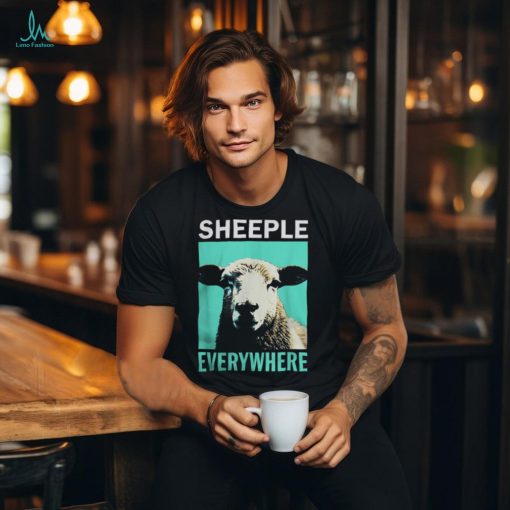 Sheeple Funny Conspiracy Denier Shirt